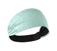 Verde no slip stretch fasce per le donne Fasce elastiche per il sudore per il lavaggio del viso Atletico Sport escursionismo vinchas para el cabello de mujer