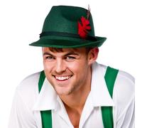 Verde Oktoberfest Birra Cappello Tedesco Festival Adulti Deluxe Costume Festival