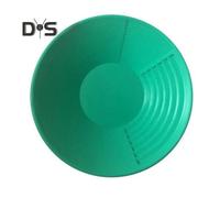 (verde) Padella manuale per la ricerca di metalli rari, resistente, con tre scanalature, portatile e