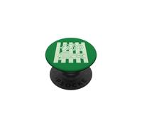 Verde Più Tardi Gator A Strisce PopSockets PopGrip Adesivo