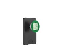 Verde Più Tardi Gator A Strisce PopSockets PopWallet per MagSafe