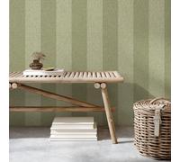 Verde Righe Carta da Parati Ruvida M1866 Sottile Harris Decorazione per Stile