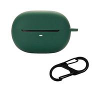 (Verde scuro) Custodia antiurto per cuffie QCY ArcBuds HT07 Custodia antipolvere Guscio lavabile