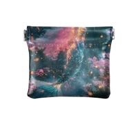 Verde Sognante e Bella Sirena Moda Donne PU Leather Coin Purse Impermeabile Organizzazione Sacchetti per gli Uomini Donne Viaggio monedas para