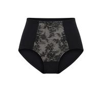 Verde Veronica DR39 Guaina Slip Modellante Donna a Vita Alta con Pizzo, Effetto Contenitivo (NERO, 3)