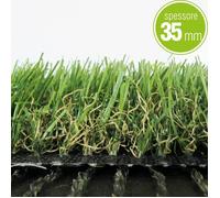 VERDELOOK 2x5mt Erba sintetica artificiale COLORE VERDE SPESSORE 35MM