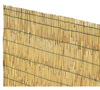VERDELOOK Arella Cina in cannette Bamboo pelato, 5x3 m, bambù per recinzioni e Decorazioni