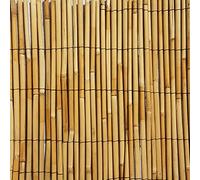 VERDELOOK | Arella Cina Premium Quality in Cannette Bamboo Pelato con Diametro 6 mm, 2,5x4 m, bambù per Recinzioni e Decorazioni