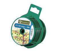 VERDELOOK Bobina Plastificata, Diametro 1,15 mm, Lunghezza 25 Metri, Verde