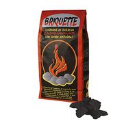 VERDELOOK Briquette Carbone di Legna compressa, Quercia e faggio amalgamati, 4,5 kg