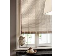 VERDELOOK | Egitto, Tapparella in bambù con Bordo in Cotone, 150x300 cm, Beige, Tapparella per Porte e Finestre