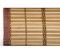 VERDELOOK | Egitto, Tapparella in bambù con Bordo in Cotone, 180x300 cm, Beige, Tapparella per Finestre