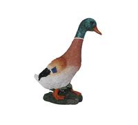 VERDELOOK Statua di Germano reale in poliresina 31x12x36cm