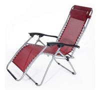 VERDELOOK Ibiza, Poltrona Sdraio Multi Posizione, 62x142x120 cm, Bordeaux