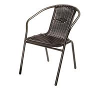 Verdelook Ios, sedia marrone rattan Ios, sedia marrone rattan