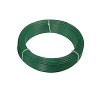 VERDELOOK Matassa Plast, Filo di Ferro plastificato, Diametro 3.3 cm Lunghezza 20 m, Verde