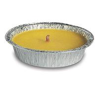 VERDELOOK Moon, Candela profumata per giardino, diametro 10 cm altezza 2.5 cm, decorazioni