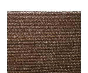 VERDELOOK Ombra Full tessuto ombreggiante 2x5m marrone agricoltura e coperture
