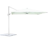 VERDELOOK Ombrellone a braccio Deluxe 3x3 Bianco