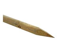 VERDELOOK Palo in Legno Tondo Altezza 150 cm per recinzioni e staccionate con Punta Finale, Ideale per sostenere recinzioni