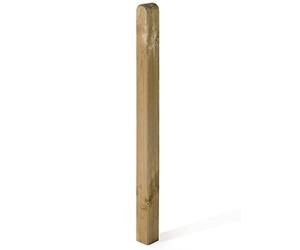 VERDELOOK Piantone in Legno impregnato a Base Quadrata da 7x7 cm e Punta Arrotondata