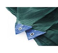 VERDELOOK Rete antispina monofilo in polietilene, per la Raccolta delle Olive, 10x10 m, Verde