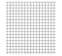 Rete recinzione zincata elettrosaldata per gabbie recinzioni Altezza 50 cm