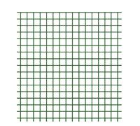 VERDELOOK - PLASTIQUADRA RETE METALLICA PLASTIFICATA MAGLIA 12,5 X 12,5 MM. ROTOLO 0,5 X 5 MT. 421