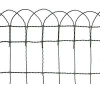 VERDELOOK Rete Metallica Plastificata per Bordure, 0.4x10 m, Verde