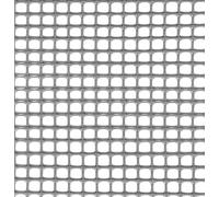 VERDELOOK | Rete Mini Quadra Argento in HDPE Maglia 5x5 mm 1x5 m, Rete Plastica a Piccola Maglia con Bordi Rifiniti, Rete Protettiva Duttile e Resistente per Orto, Giardino e Protezione Piante