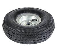 VERDELOOK Ruota pneumatica di Ricambio per carriola codice 81/4, Cerchio da 16” in Metallo Verniciato