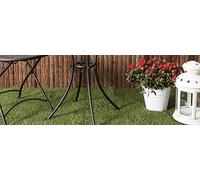 VERDELOOK Sempreverde® Erba Artificiale, 1x2.5 m, arredo Giardino Decorazioni
