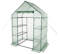 SERRA DA GIARDINO A CASETTA BALCONE TELO PIANTE FIORI 8PIANI 143X73X195cm