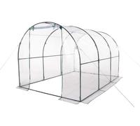 VERDELOOK Serra per orto a tunnel con telo trasparente in PVC 200x300x180 cm
