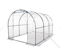 VERDELOOK Serra per orto a tunnel con telo trasparente in PVC, 200x300x180 cm