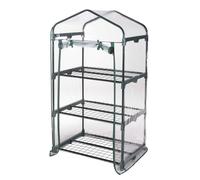 VERDELOOK Serra Rettangolare a 3 Ripiani con Apertura a Cerniera 69x49x125 cm