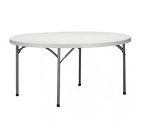 VERDELOOK Set Catering Tavolo Pieghevole Ø180Cm