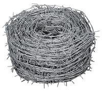 VERDELOOK | Spina Zinc, Filo spinato 1.7x100 m, per Recinzione e Sicurezza Giardino, per Giardinaggio e Fai da Te,Filo Zincato