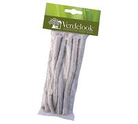 VERDELOOK Stoppini per Torcia in bambù, 12 cm, per Decorazioni Giardino