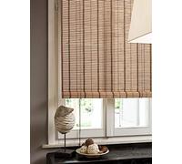VERDELOOK | Tapparella Egitto in Bamboo con Bordo in Cotone, 120x250 cm, Tapparella per Porte e Finestre