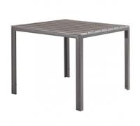 VERDELOOK Tavolo Quadrato Tenerife Grigio