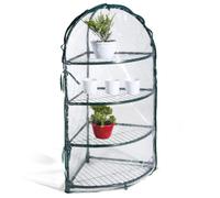VERDELOOK Telo di ricambio serra 4 ripiani angolare H150x60x60cm trasparente