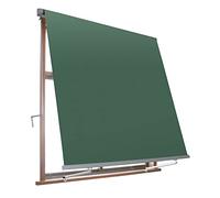 VERDELOOK Tenda da Sole Milos a Caduta avvolgibile con Braccetti 80 cm per ancoraggio, larghezza 1 m e altezza 2,5 m, verde