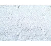 VERDELOOK | Tessuto Ombra Full in Rotoli, 4x100 m, 130gr/mq per Recinzioni e Coperture, Capacità Schermante del 95%, Colore Bianco