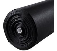 VERDELOOK Tessuto TNT Coprente ad Elevata Resistenza, 100 gr/mq, 1x20 m, Nero