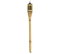 VERDELOOK Torcia in bambù con contenitore olio lampante, 150 cm, giardino