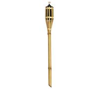 VERDELOOK Torcia in bambù con contenitore per olio lampante, 90 cm, giardino