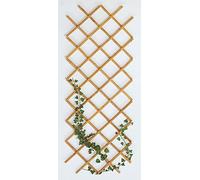 VERDELOOK | Traliccio Estensibile in Bamboo, 90x240 cm, Ideale per Decorazione Esterni, Sostegno Piante Rampicanti