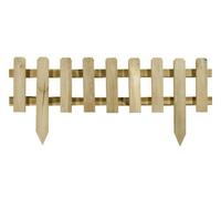 VERDELOOK - RECINZIONE BASSA VAMPIRO IN LEGNO IMPREGNATO 75 X 32/20 CM. 622/4