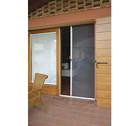 VERDELOOK Zanzariera per Porta a Rullo Orizzontale, 160x250 cm, Avorio